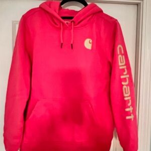 Carhartt Vibrant Pink Relaxed Fit Hoodie
